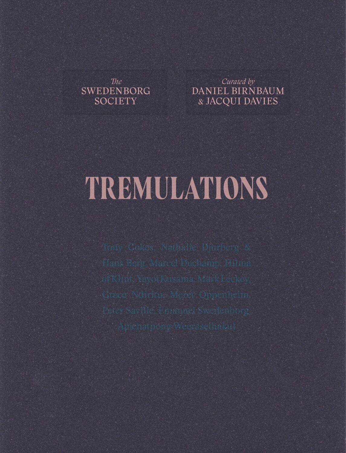 Cover: 9783753305752 | Tremulations | The Swedenborg Society | Daniel Birnbaum (u. a.) | Buch