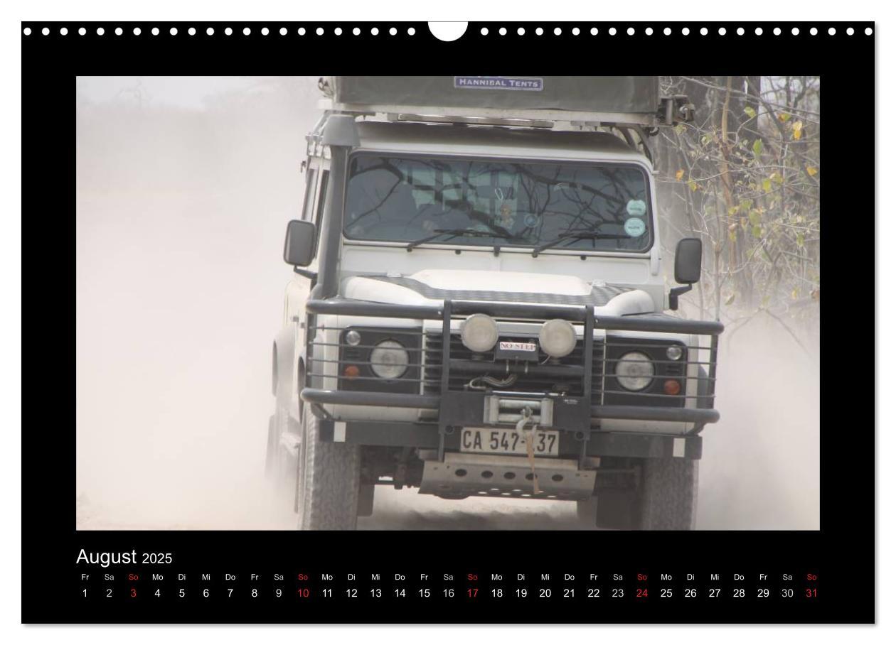 Bild: 9783435753673 | Land Rover Defender - Unterwegs in Afrika (Wandkalender 2025 DIN A3...