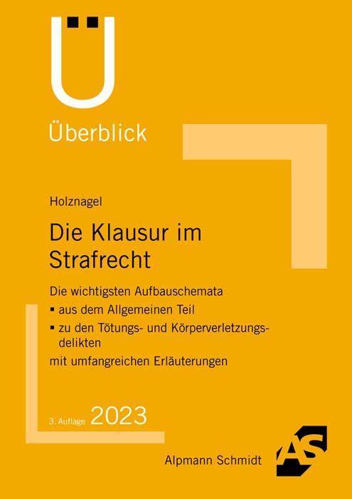 Cover: 9783867528580 | Die Klausur im Strafrecht | Sascha Holznagel | Taschenbuch | 44 S.