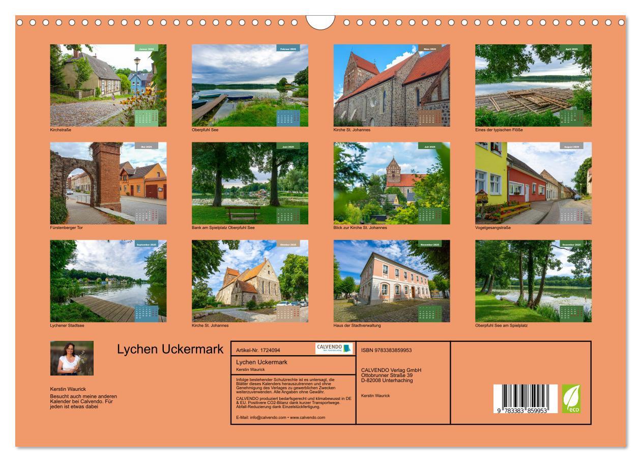 Bild: 9783383859953 | Lychen Uckermark (Wandkalender 2025 DIN A3 quer), CALVENDO...