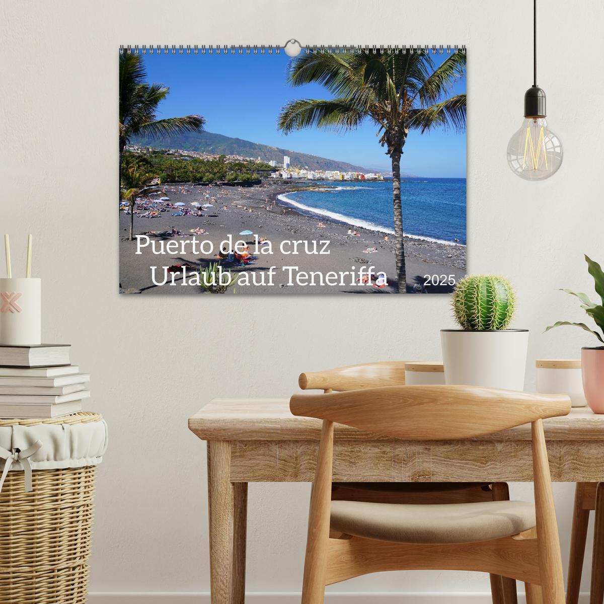 Bild: 9783457149522 | Puerto de la Cruz. Teneriffa Urlaub. (Wandkalender 2025 DIN A3...