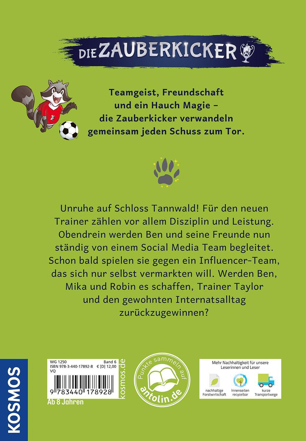 Bild: 9783440178928 | Die Zauberkicker, 6, #fußballverrückt | Benjamin Schreuder | Buch