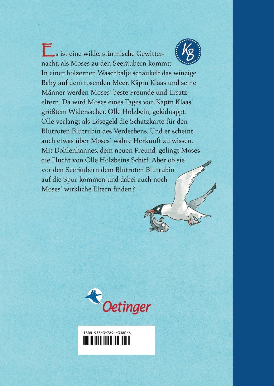 Rückseite: 9783789131806 | Seeräubermoses 1 | Kirsten Boie | Buch | 320 S. | Deutsch | 2009