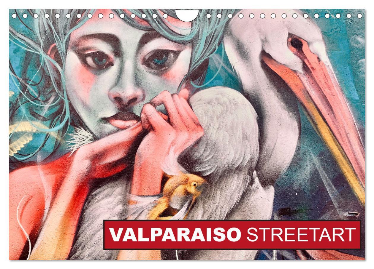 Cover: 9783435103683 | Valparaiso Streetart (Wandkalender 2025 DIN A4 quer), CALVENDO...