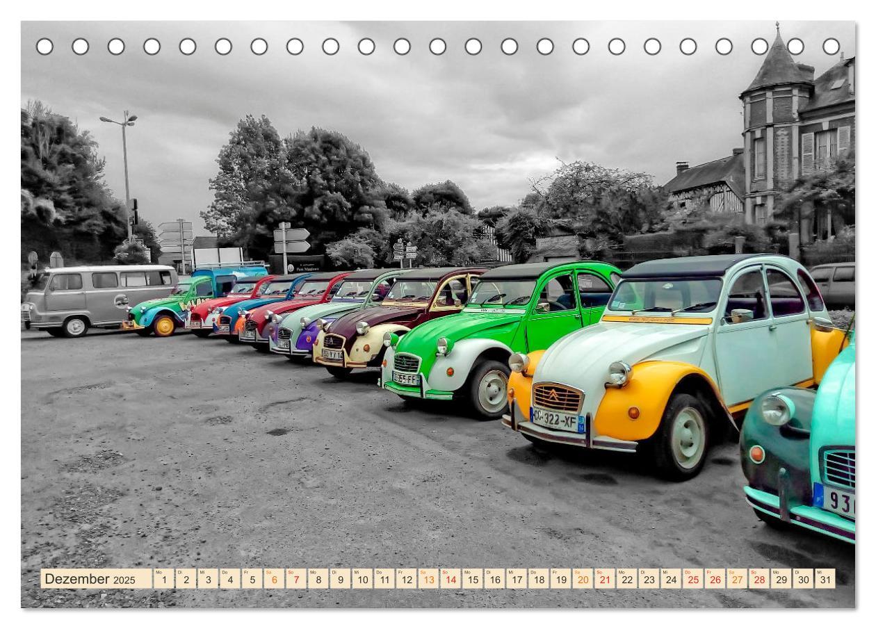 Bild: 9783383882227 | Citroën 2CV - Entenparade (Tischkalender 2025 DIN A5 quer),...