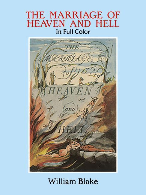 Cover: 9780486281223 | The Marriage of Heaven and Hell | A Facsimile in Full Color | Blake