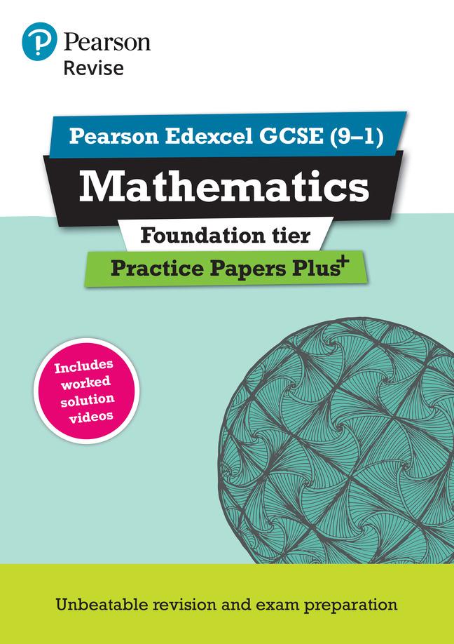 Cover: 9781292096308 | Pearson REVISE Edexcel GCSE Maths (Foundation): Practice Papers...