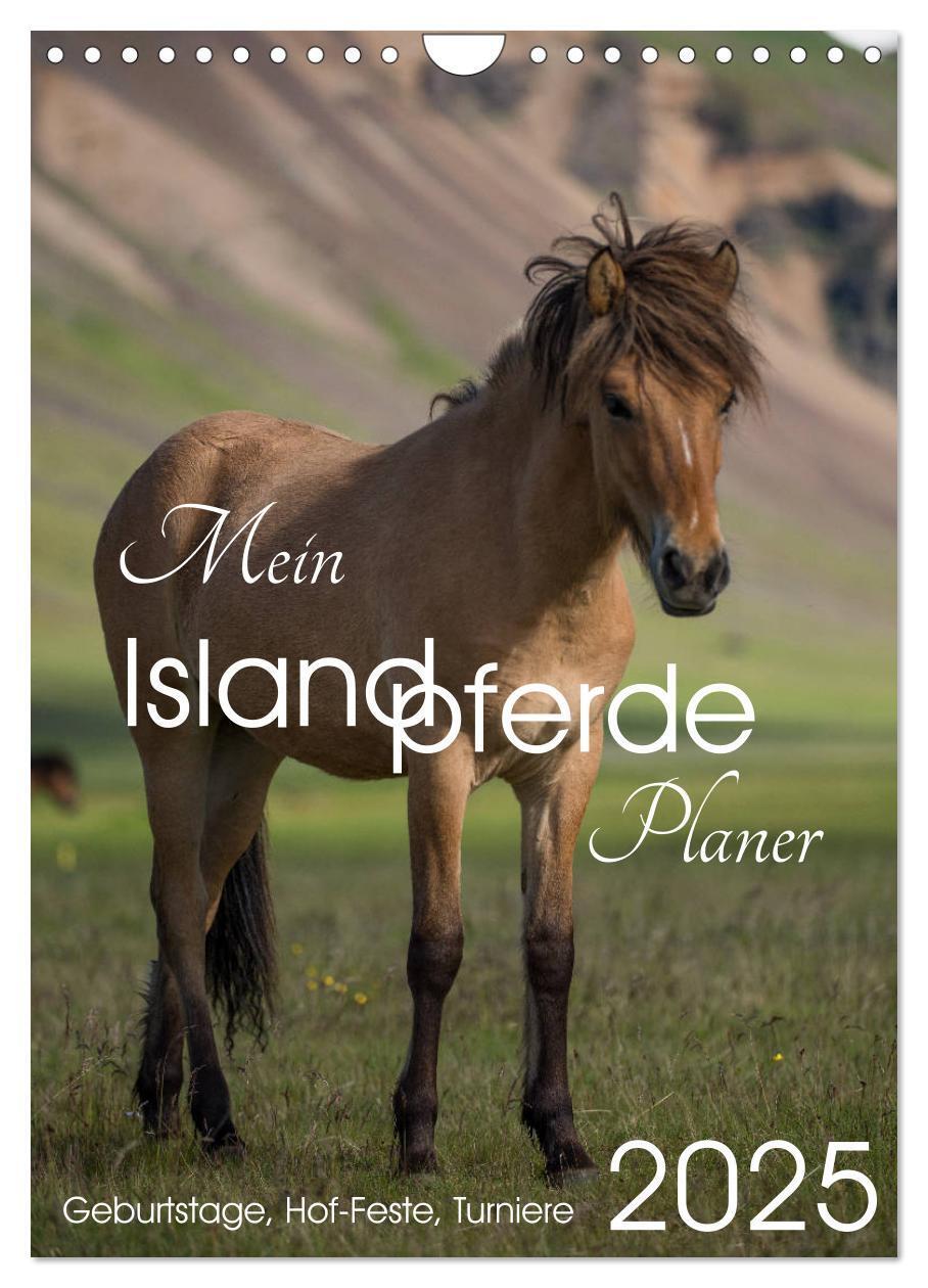 Cover: 9783435979882 | Mein ISLANDPFERDE Planer - Geburtstage, Hof-Feste, Turniere...