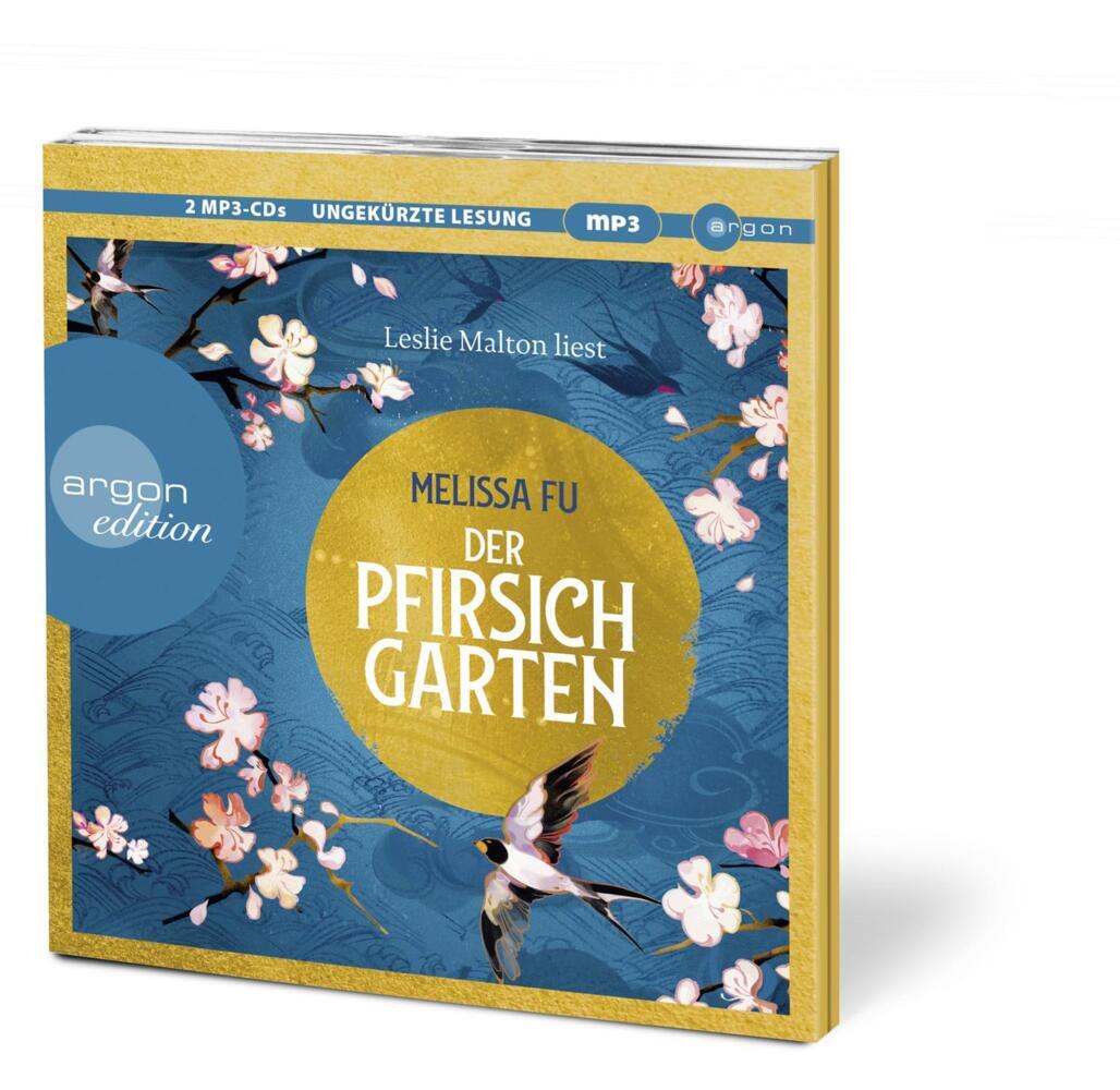 Bild: 9783839820049 | Der Pfirsichgarten, 2 Audio-CD, 2 MP3 | Roman | Melissa Fu | Audio-CD