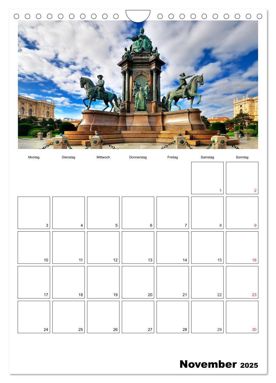 Bild: 9783457011379 | Mein Wien. Juwel an der Donau (Wandkalender 2025 DIN A4 hoch),...