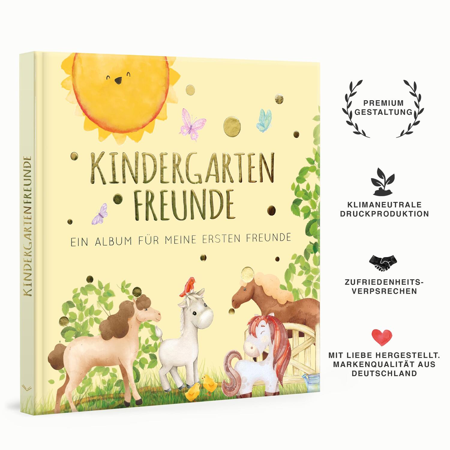 Bild: 9783968950112 | Kindergartenfreunde - PFERDE | Pia Loewe | Buch | 72 S. | Deutsch