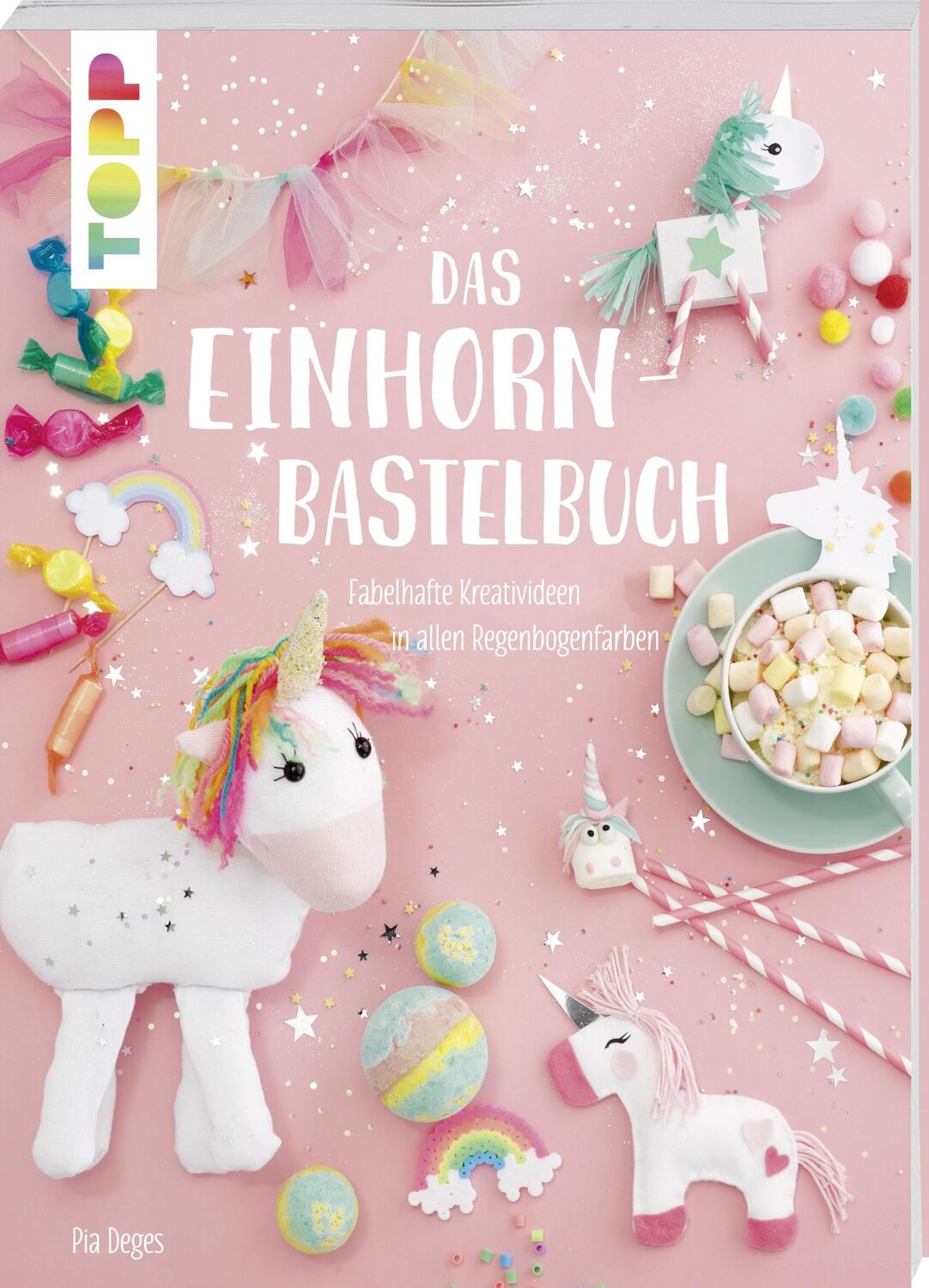 Cover: 9783772478017 | Das Einhorn-Bastelbuch | Pia Deges | Taschenbuch | 64 S. | Deutsch