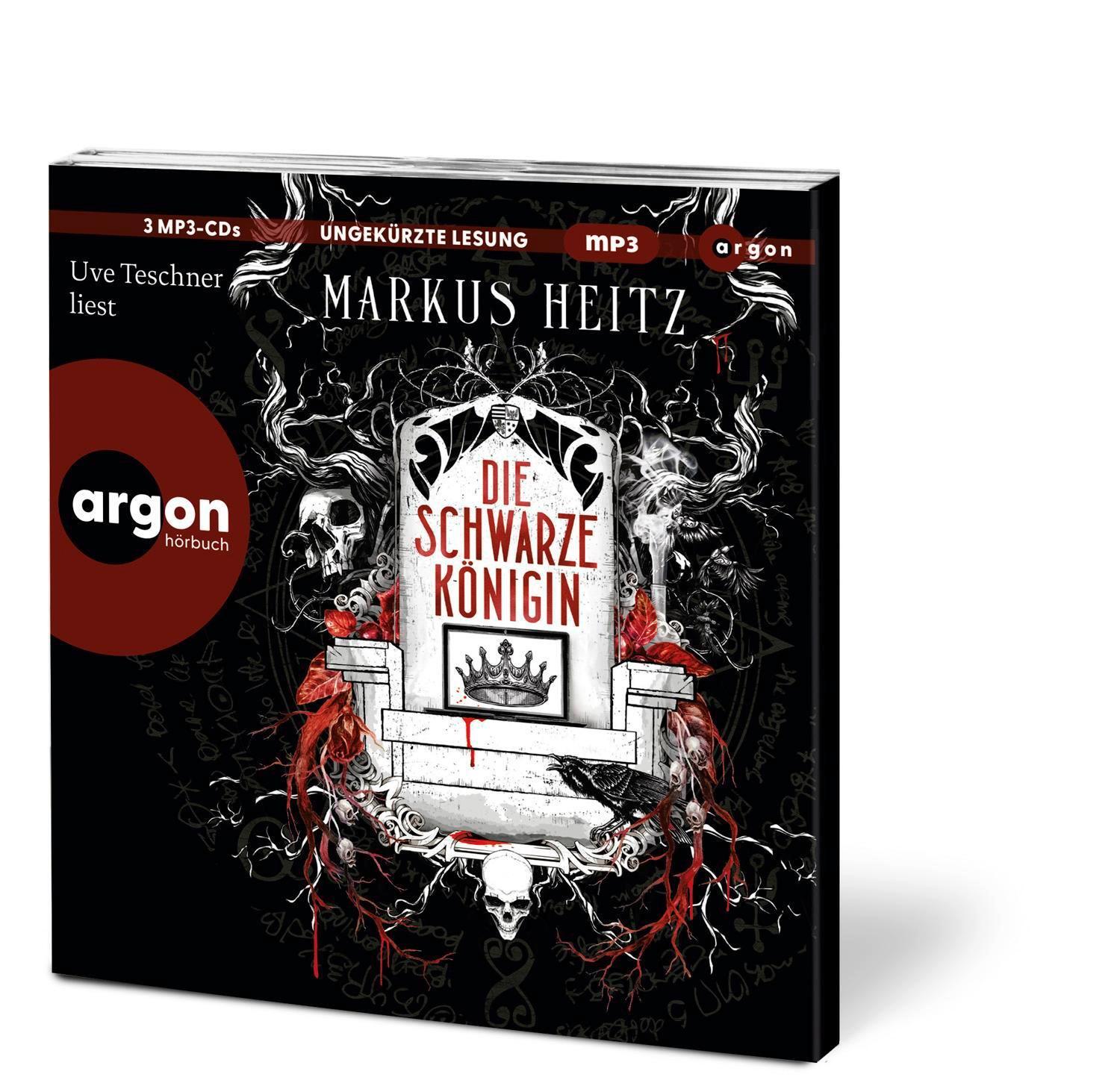 Bild: 9783839820629 | Die Schwarze Königin | Markus Heitz | MP3 | 3 Audio-CDs | Deutsch