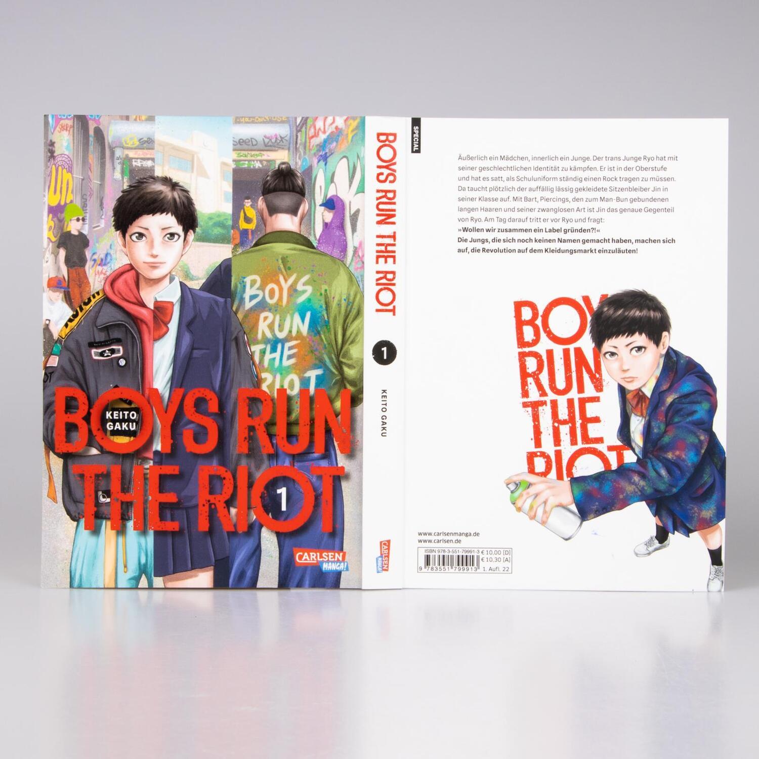 Bild: 9783551799913 | Boys Run the Riot 1 | Keito Gaku | Taschenbuch | Boys Run the Riot