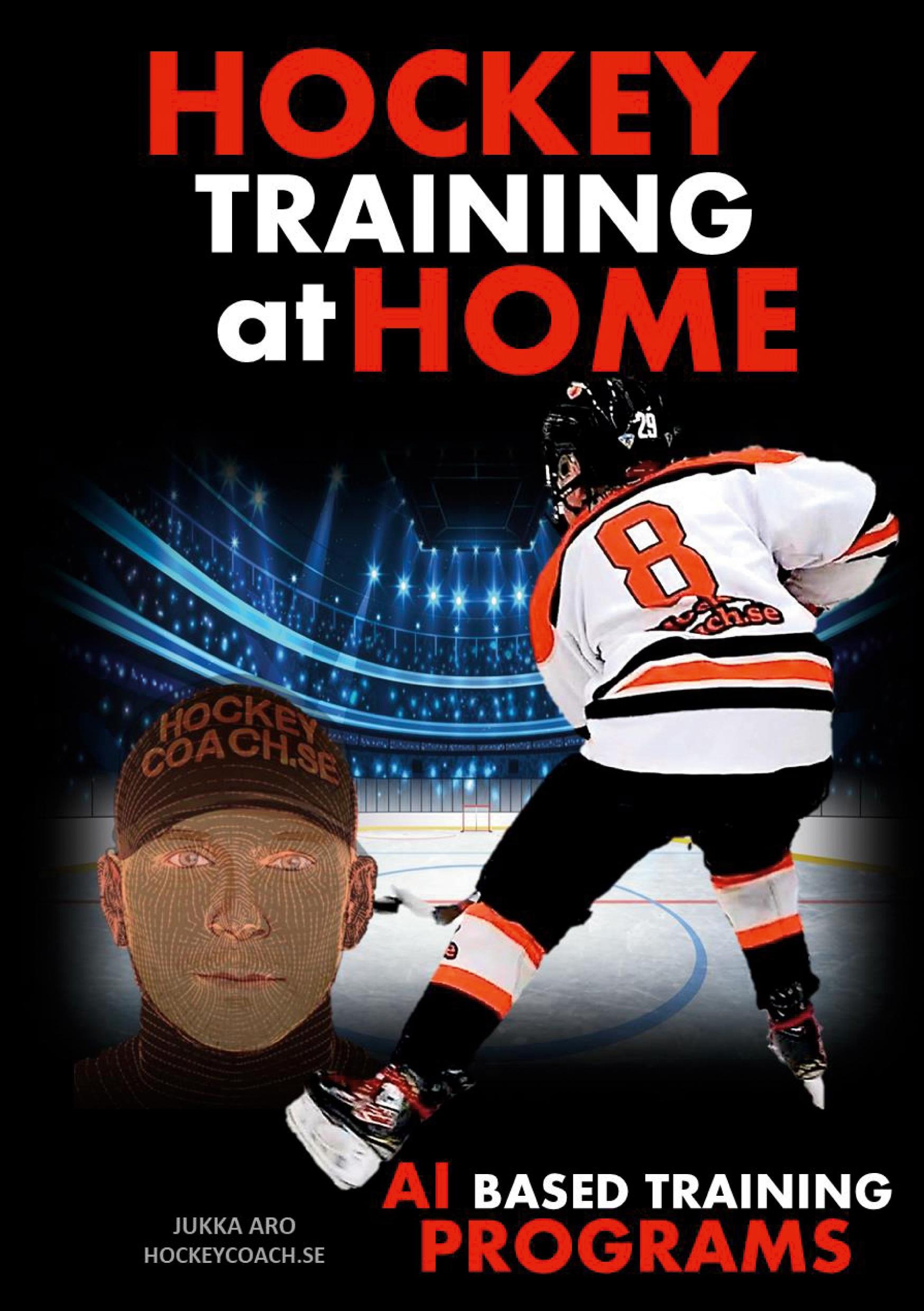 Cover: 9789180279345 | Hockey Training at Home | AI Based Hockey Training Programs | Aro