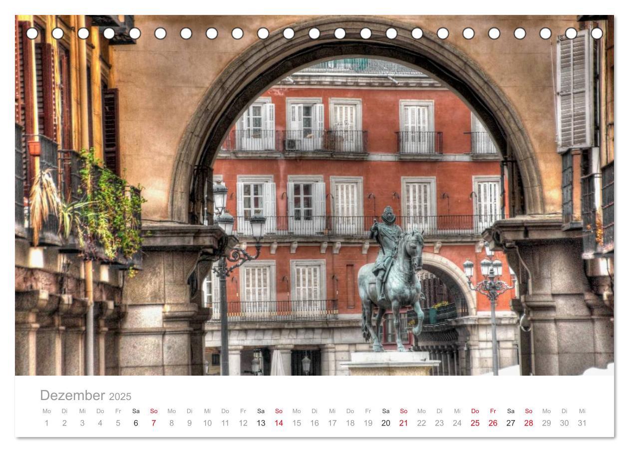 Bild: 9783435640829 | Madrid eine Stadt zum Verlieben (Tischkalender 2025 DIN A5 quer),...