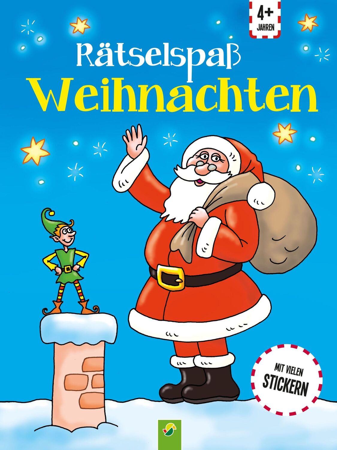 Cover: 9783849940768 | Rätselspaß Weihnachten | Mit vielen Stickern. Für Kinder ab 4 Jahren