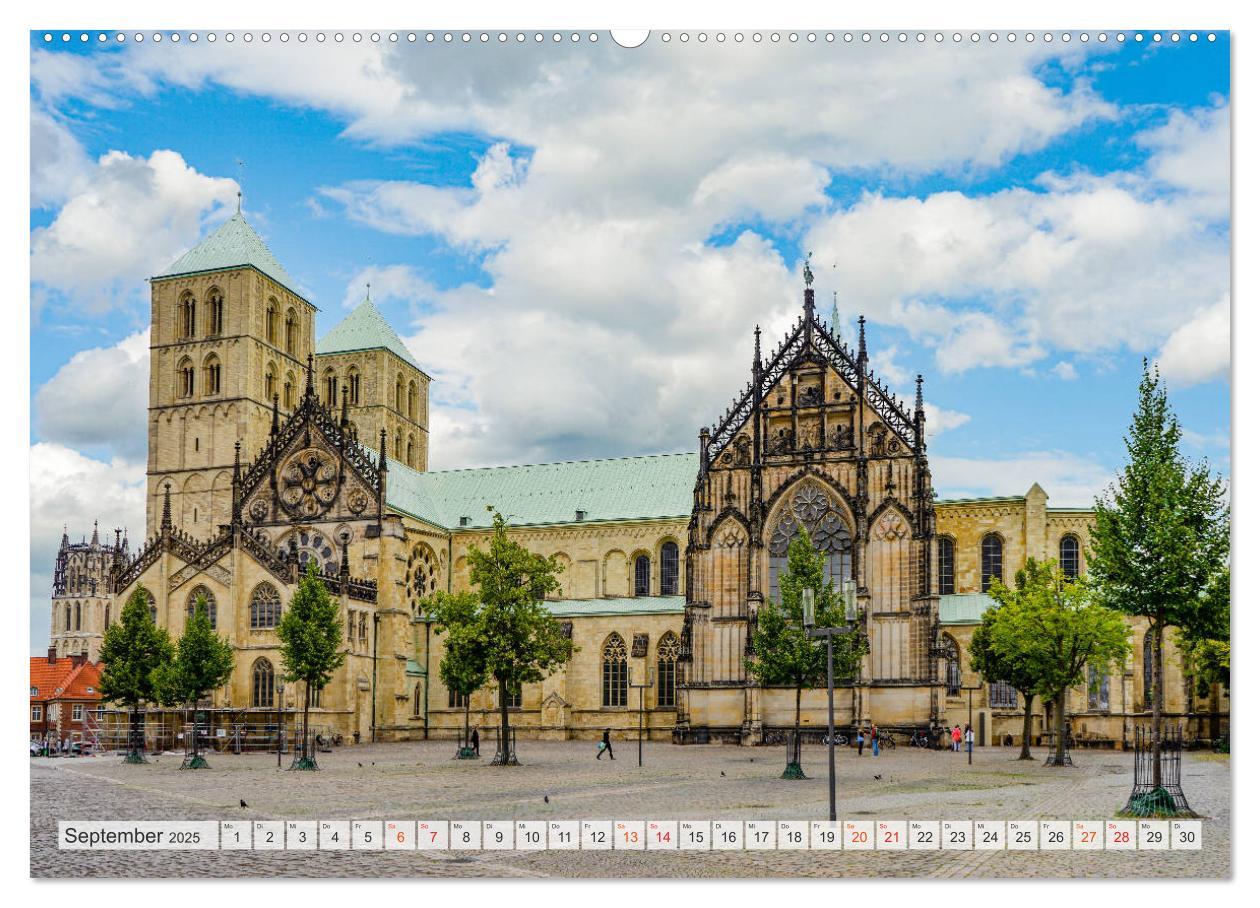 Bild: 9783435213573 | Münster Impressionen (Wandkalender 2025 DIN A2 quer), CALVENDO...