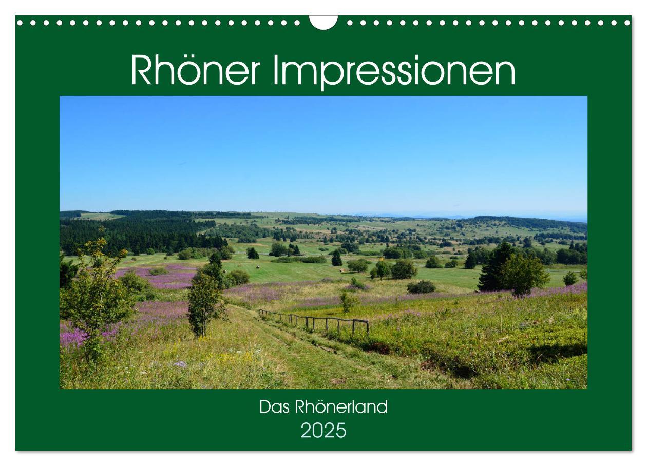 Cover: 9783435373765 | Rhöner Impressionen (Wandkalender 2025 DIN A3 quer), CALVENDO...