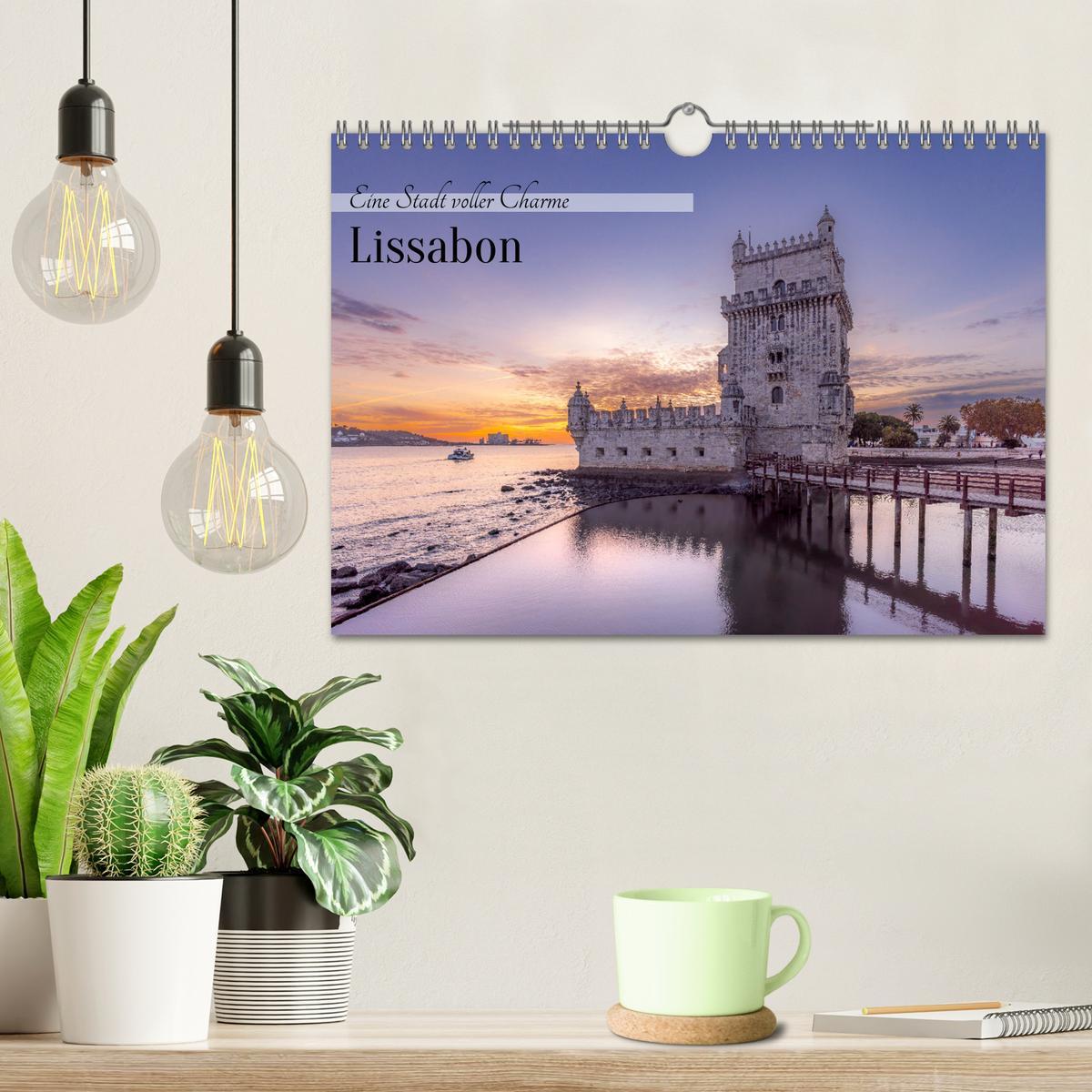 Bild: 9783383841903 | Eine Stadt voller Charme - Lissabon (Wandkalender 2025 DIN A4...