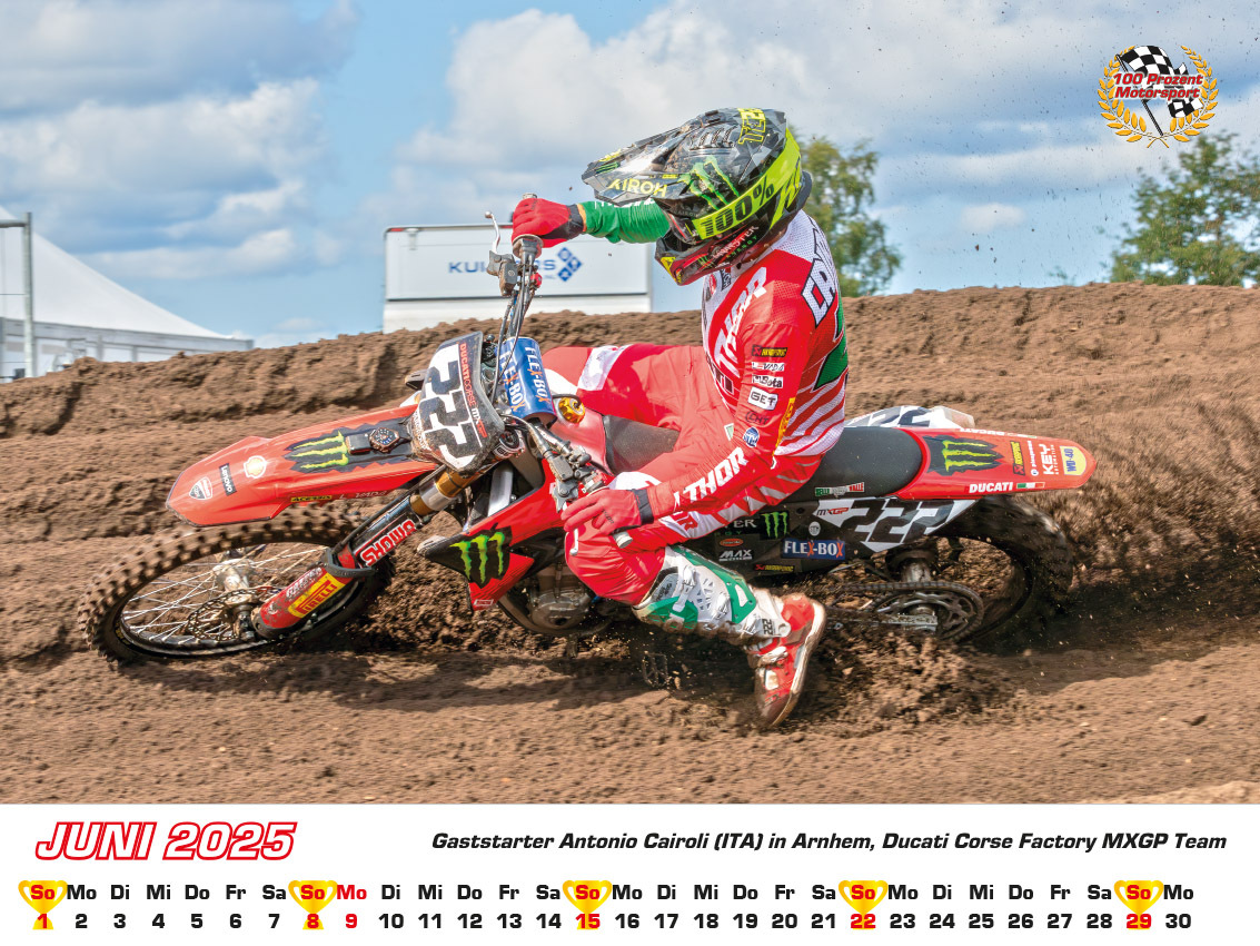 Bild: 9783948794682 | Motocross WM Kalender 2025 | Frank Pommer | Kalender | Deutsch | 2025