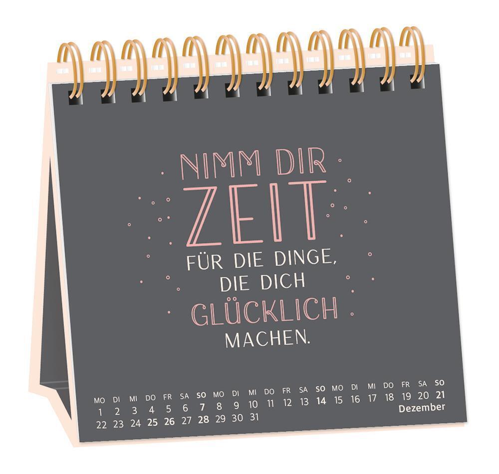 Bild: 9783986360955 | Tischkalender 2025 Nimm dir Zeit | Tischkalender | Original | Kalender