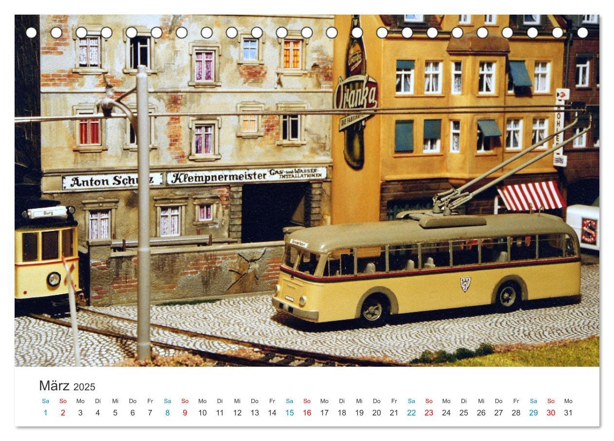 Bild: 9783383761454 | Bahn-Nostalgie im Modell (Tischkalender 2025 DIN A5 quer), CALVENDO...