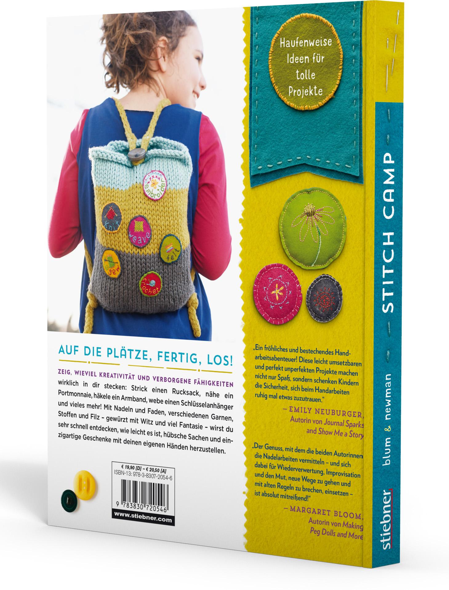 Rückseite: 9783830720546 | Stitch Camp | Nicole Blum (u. a.) | Taschenbuch | 196 S. | Deutsch