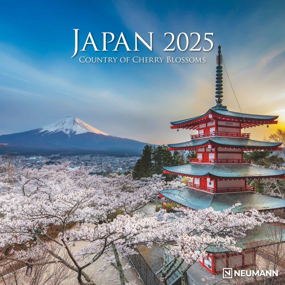 Cover: 4002725994080 | N NEUMANNVERLAGE - Japan 2025 Broschürenkalender, 30x30cm,...