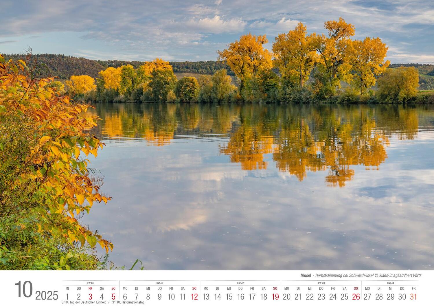 Bild: 9783965352179 | Die Mosel von Trier bis Koblenz 2025 Bildkalender A3 Spiralbindung