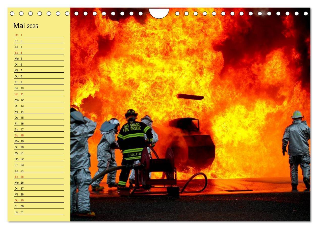 Bild: 9783435484157 | Die Feuerwehr. U.S. Firefighter im Einsatz (Wandkalender 2025 DIN...