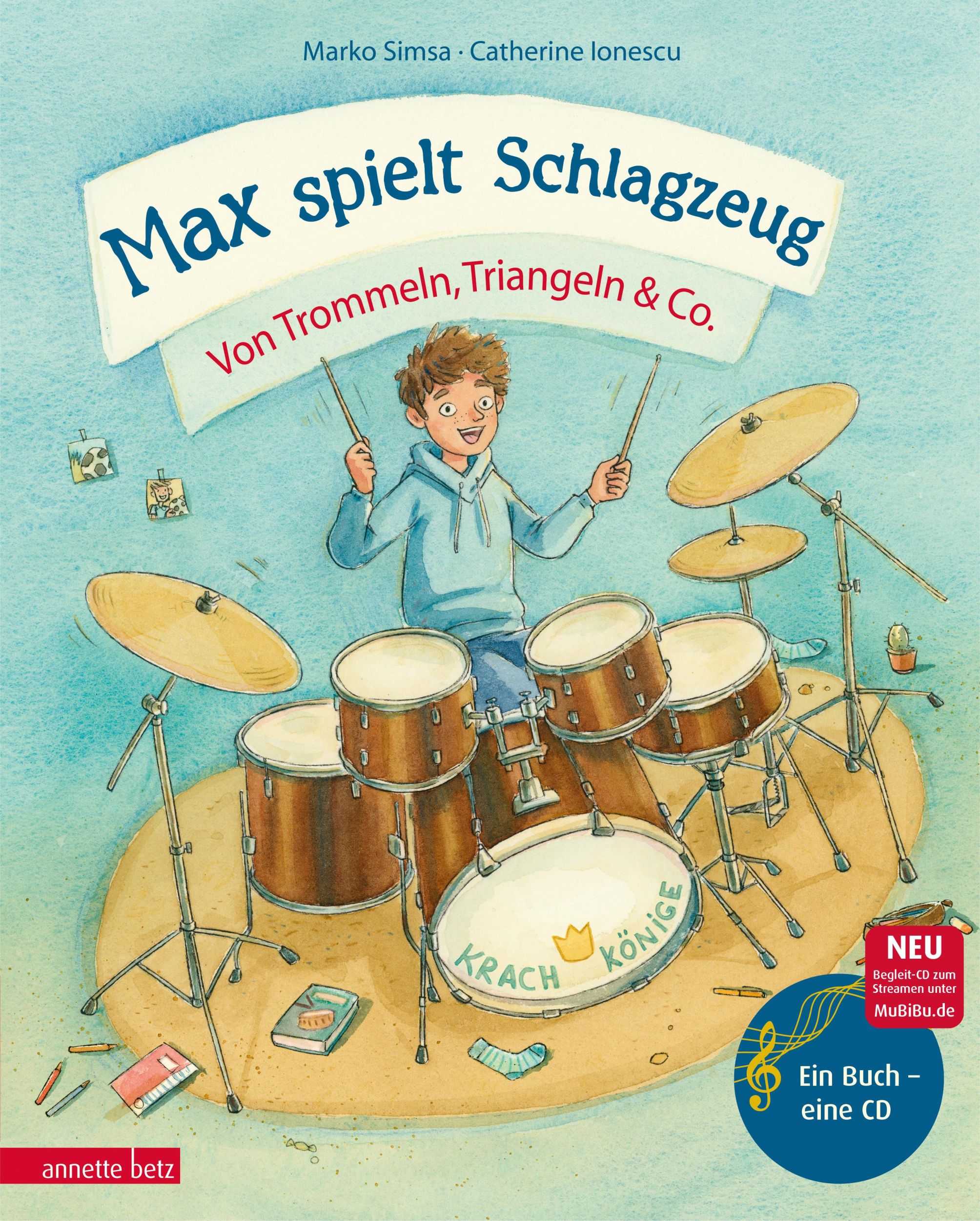 Cover: 9783219115772 | Max spielt Schlagzeug | Marko Simsa | Buch | 32 S. | Deutsch | 2015