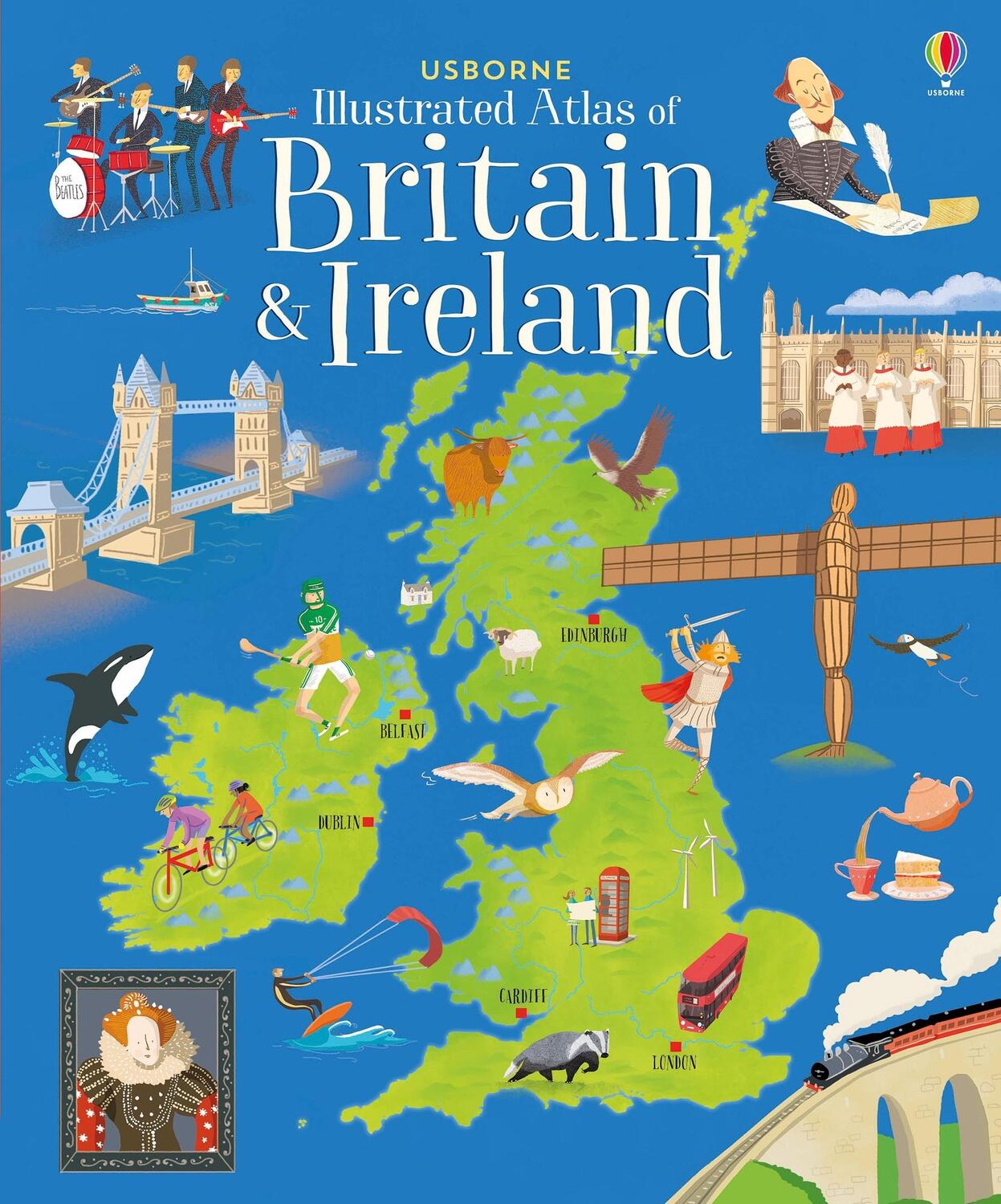 Cover: 9781474936637 | Usborne Illustrated Atlas of Britain and Ireland | Struan Reid | Buch