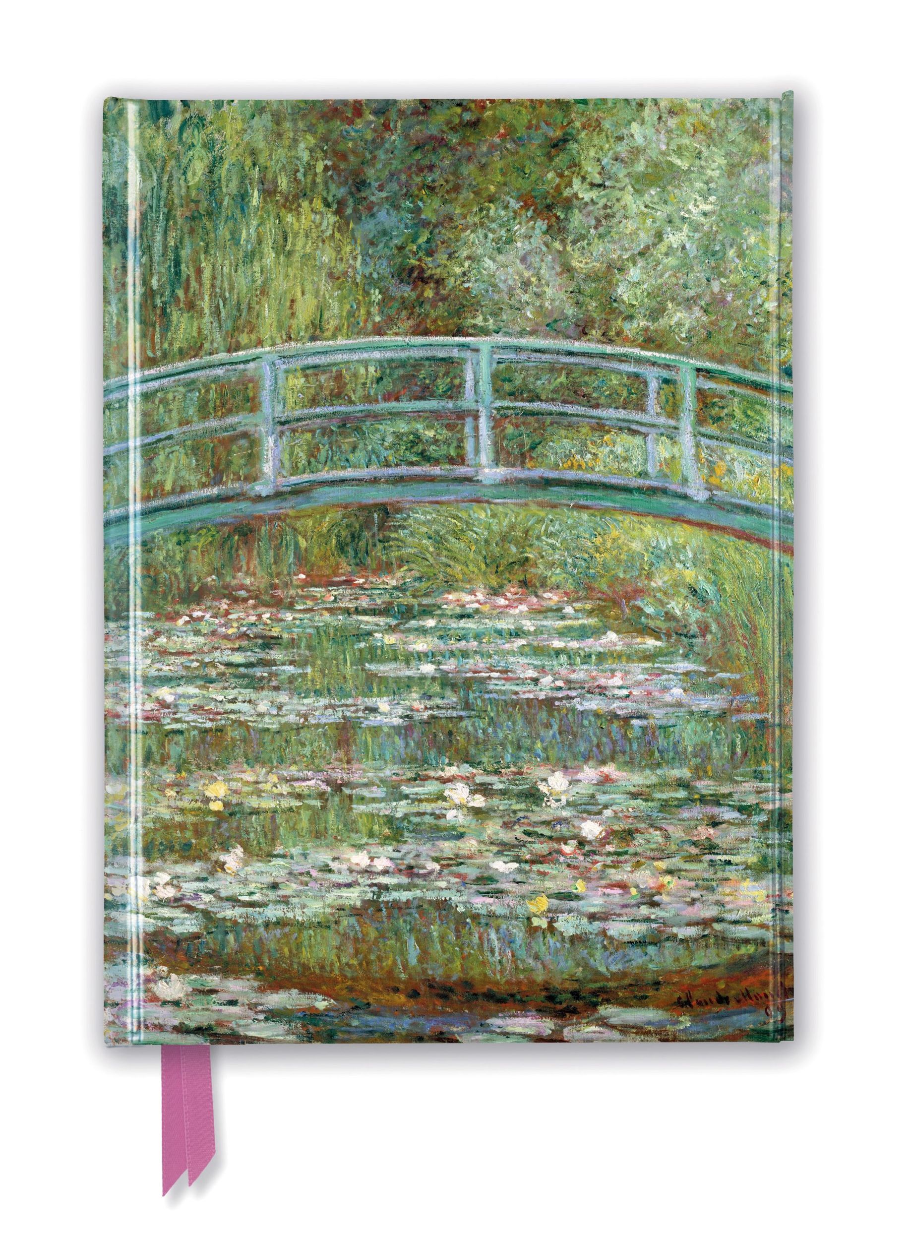 Cover: 9781787550322 | Claude Monet: Bridge Over a Pond of Water Lilies (Foiled Journal)