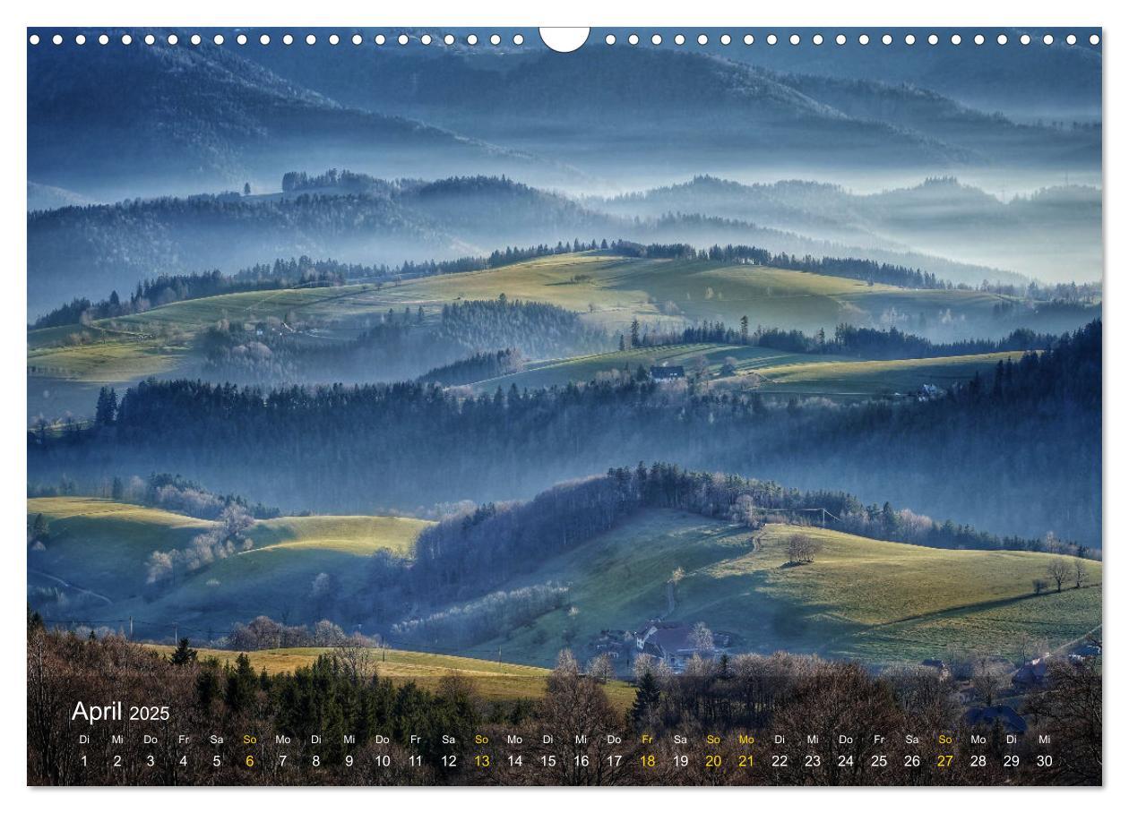 Bild: 9783457235447 | Faszination Schwarzwald (Wandkalender 2025 DIN A3 quer), CALVENDO...