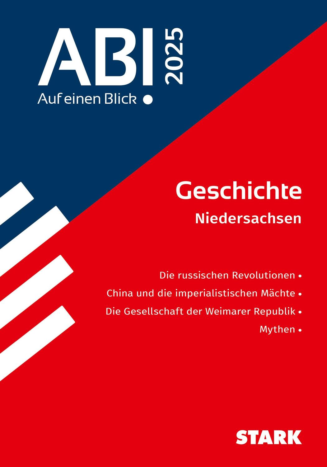 Cover: 9783849059835 | STARK Abi - auf einen Blick! Geschichte Niedersachsen 2025 | Buch