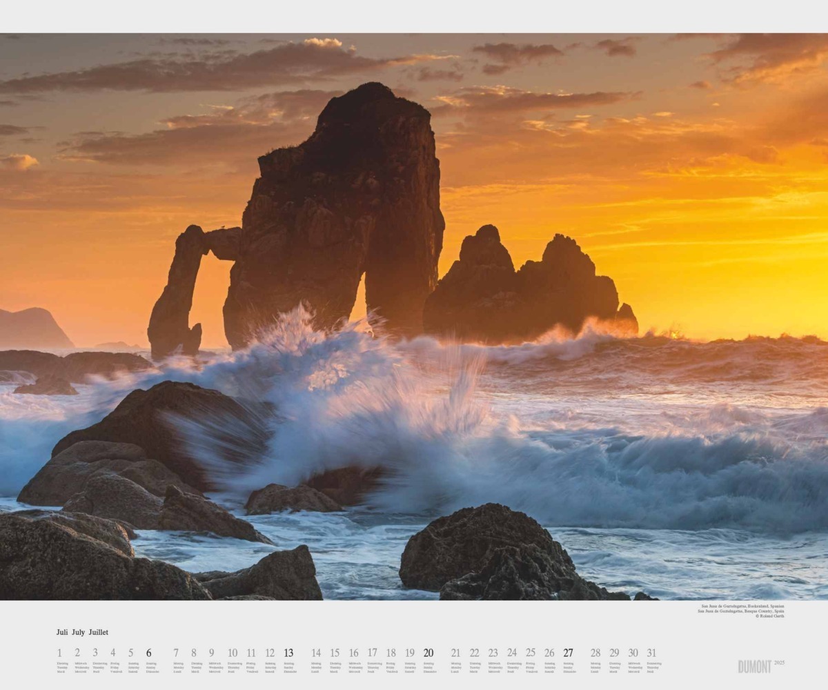 Bild: 4250809653419 | DUMONT - Das Meer 2025 Wandkalender, 60x50cm, Fotokunst-Kalender...