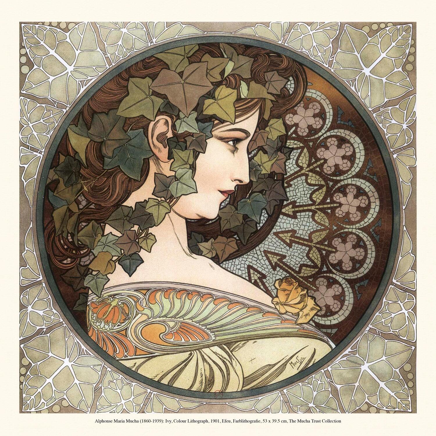 Bild: 9783959294393 | Alphonse Mucha 2025 | Kalender 2025 | Kalender | Tushita Fine Arts