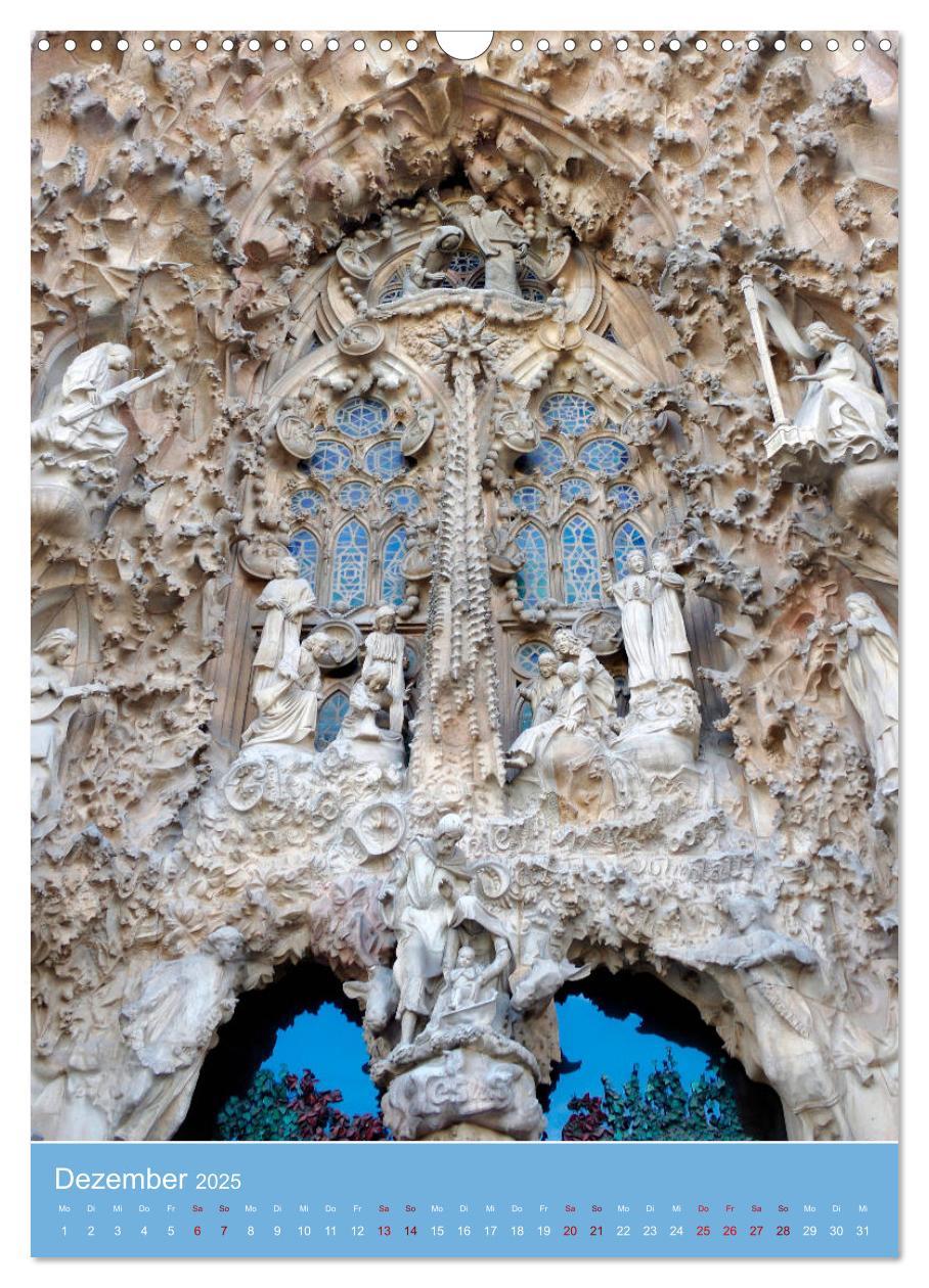 Bild: 9783435910885 | Sagrada Família - Gaudís unvollendetes Meisterwerk (Wandkalender...