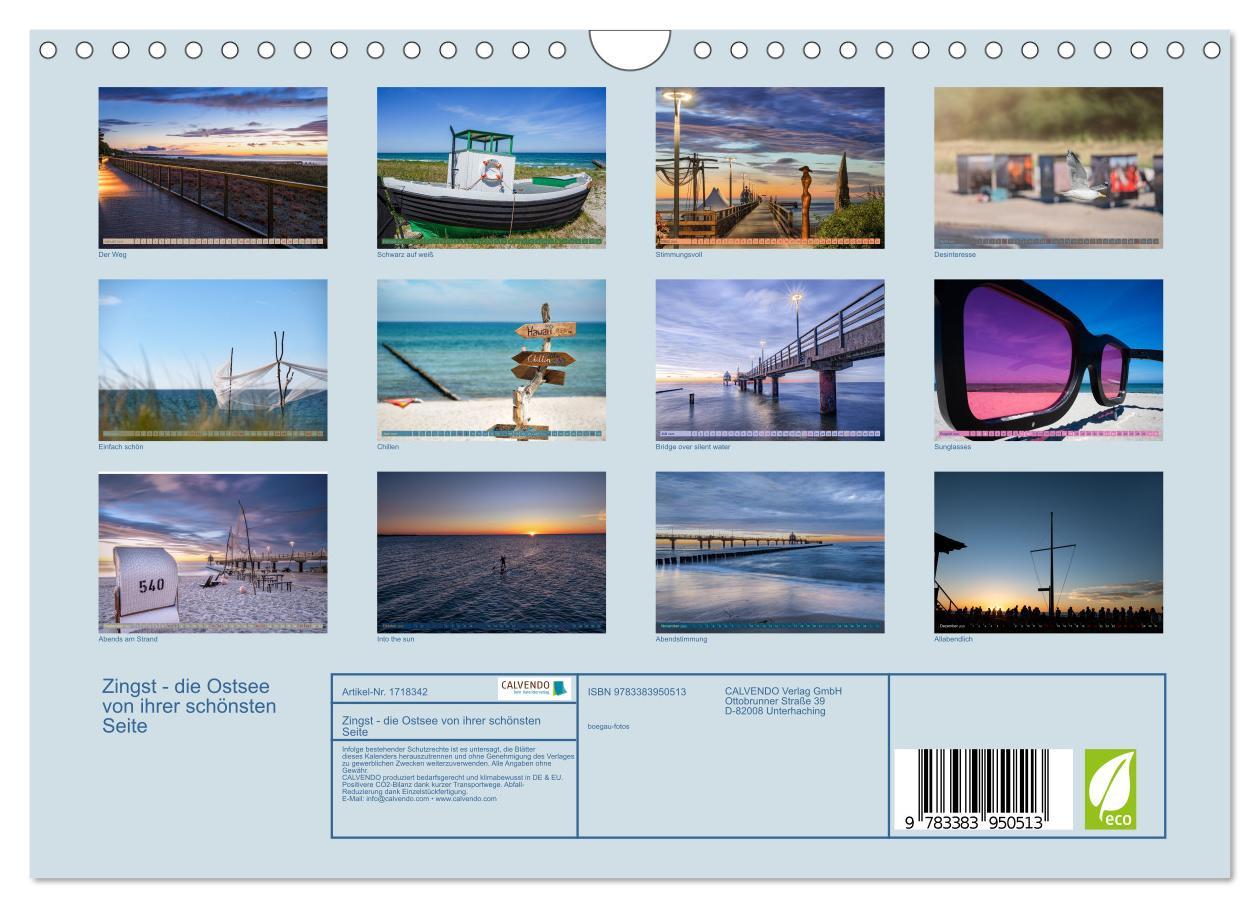 Bild: 9783383950513 | Zingst - die Ostsee von ihrer schönsten Seite (Wandkalender 2025...