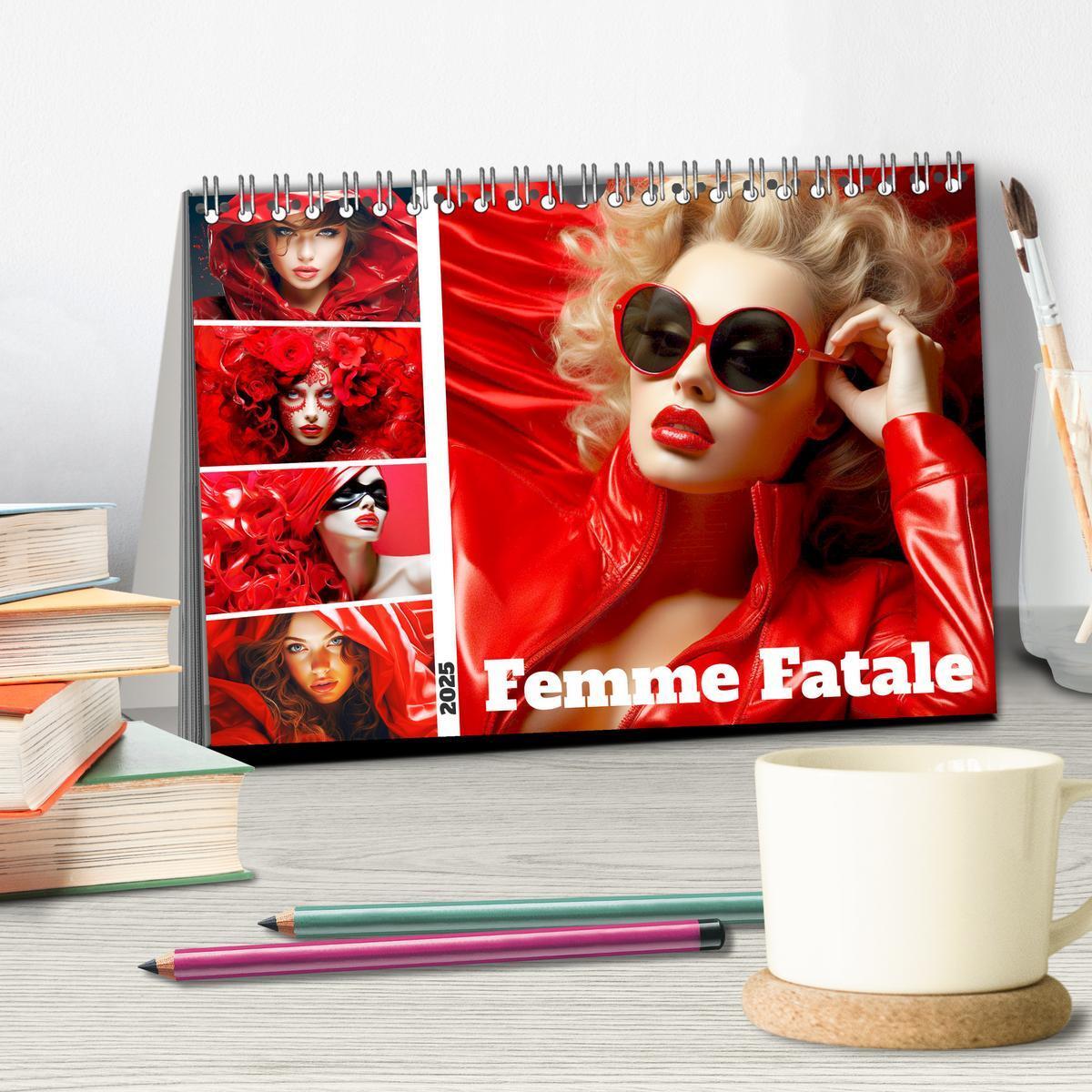 Bild: 9783383887451 | Femme Fatale. Portraits. Starke und schöne Frauen (Tischkalender...