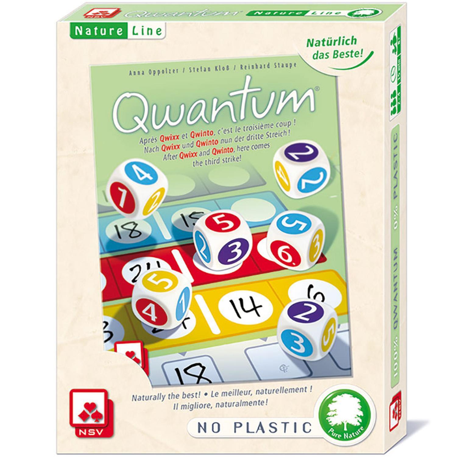 Cover: 4012426830051 | Qwantum - Natureline | Nürnberger Spielkarten Verlag | Spiel | Deutsch