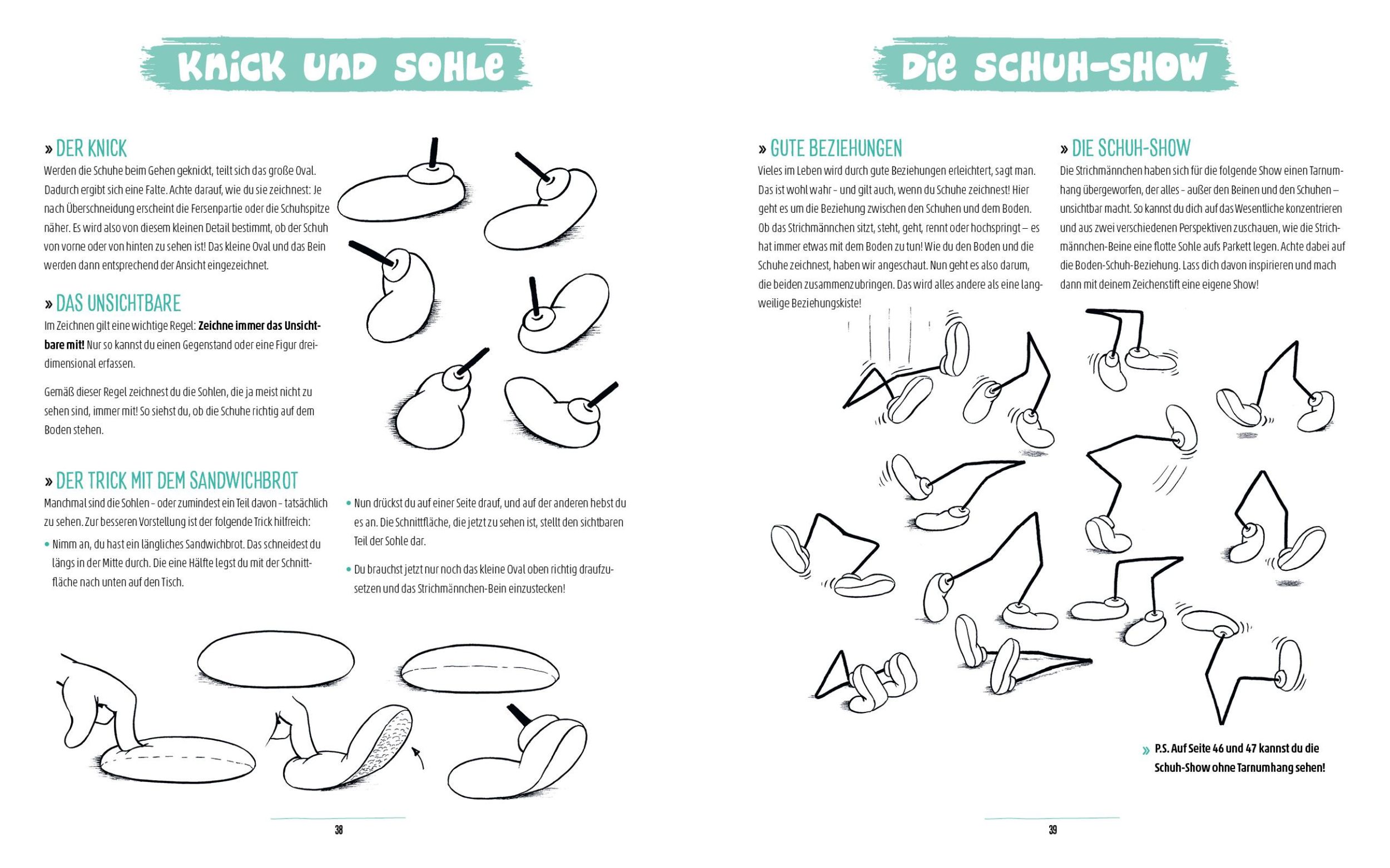 Bild: 9783863554828 | Lebendige Strichmännchen zeichnen - Das Workbook | Andreas Tschudin