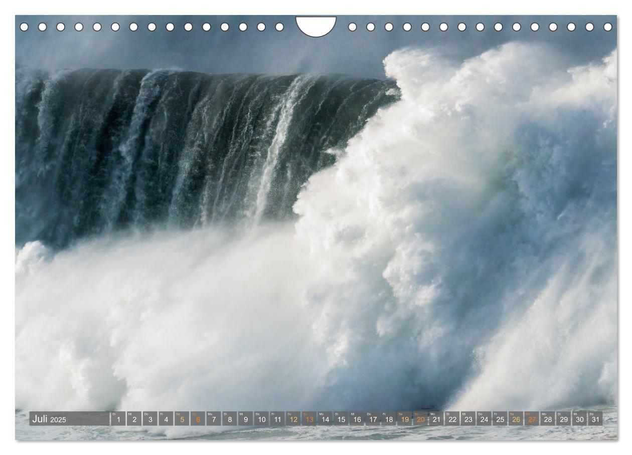 Bild: 9783457199497 | OCEAN POWER - Die Riesenwellen von Nazaré (Wandkalender 2025 DIN A4...