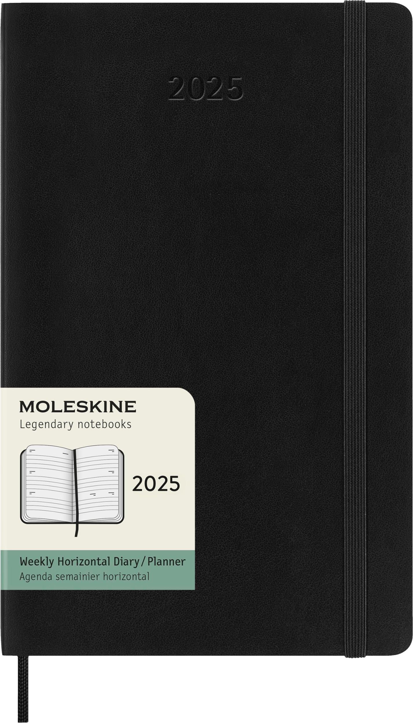 Cover: 8056999270469 | Moleskine 12 Monate Monats Notizkalender 2025, Large/A5, 1 Wo = 2...