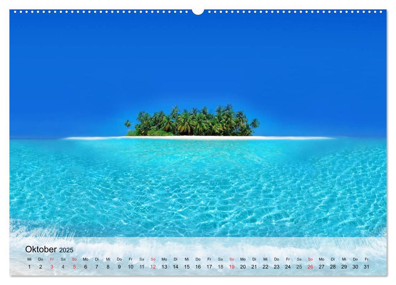 Bild: 9783435623174 | Südseeträume. Paradiese im Pazifik (Wandkalender 2025 DIN A2 quer),...