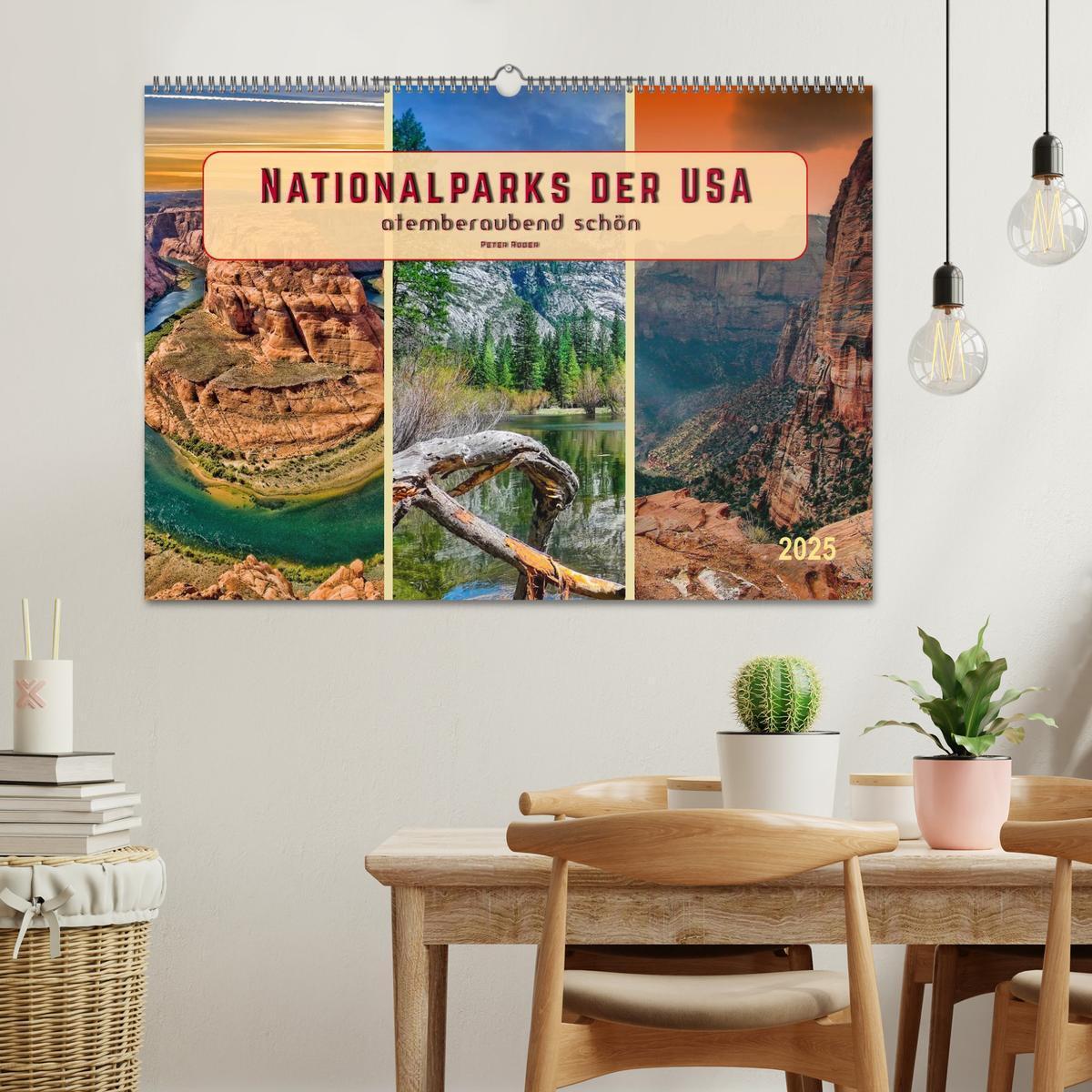 Bild: 9783435481170 | Nationalparks der USA - atemberaubend schön (Wandkalender 2025 DIN...