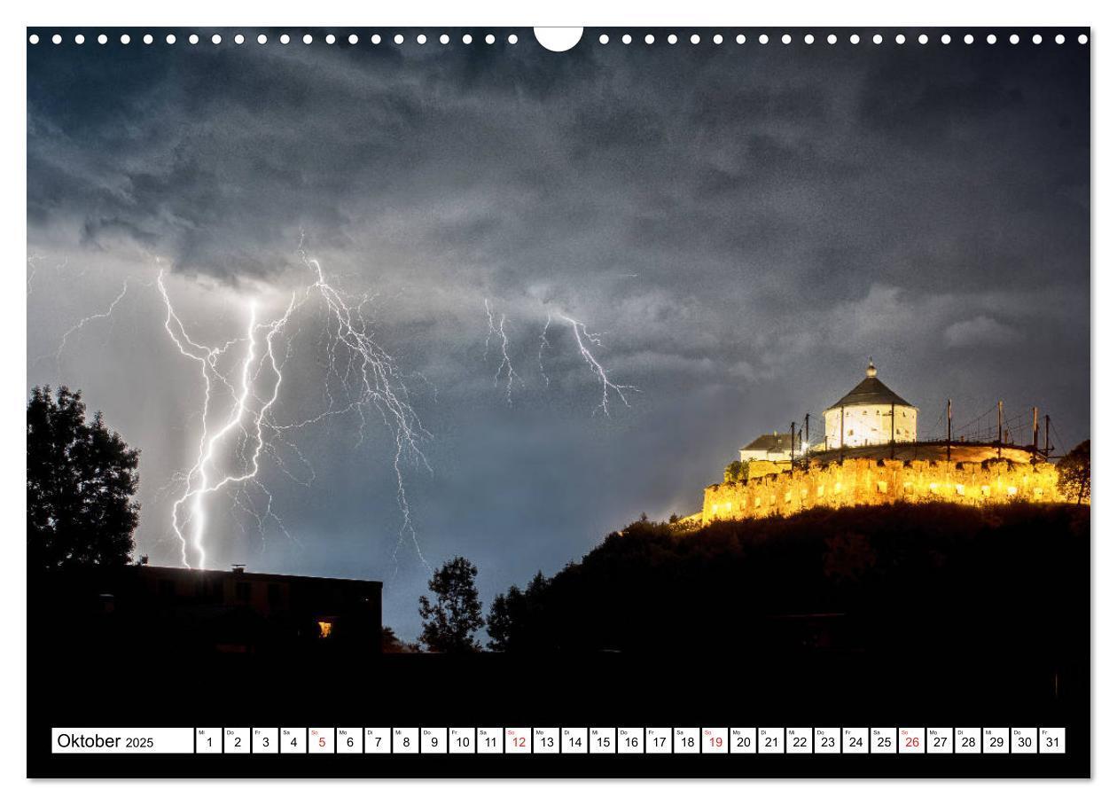 Bild: 9783435112654 | Gewitter in den Alpen (Wandkalender 2025 DIN A3 quer), CALVENDO...