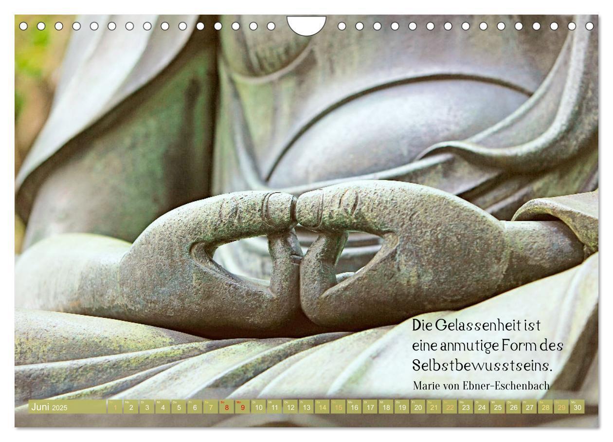 Bild: 9783383855191 | Natur-Meditationen - Nimm Dir Zeit (Wandkalender 2025 DIN A4 quer),...