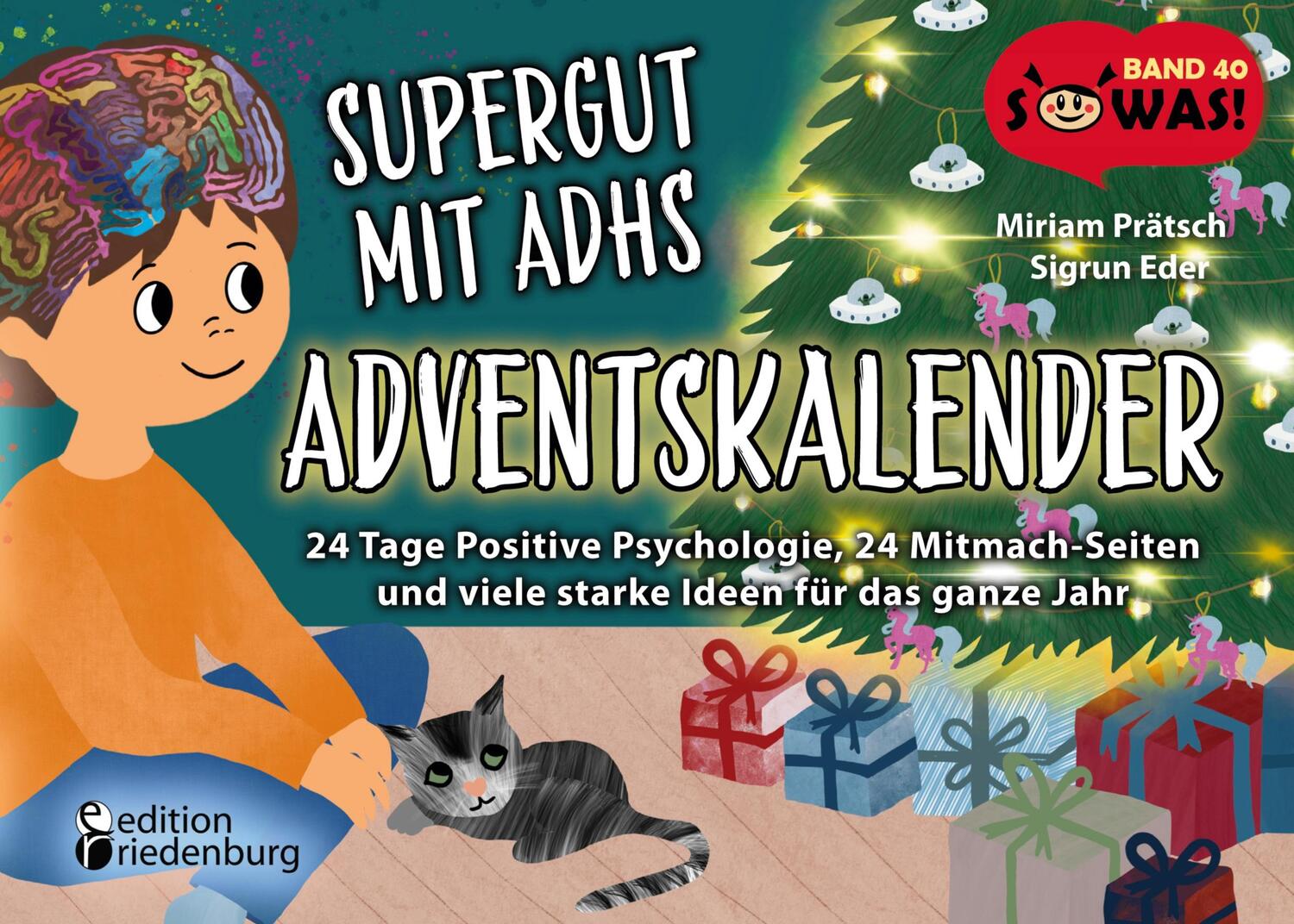 Cover: 9783990821657 | Supergut mit ADHS - Adventskalender: 24 Tage Positive Psychologie,...